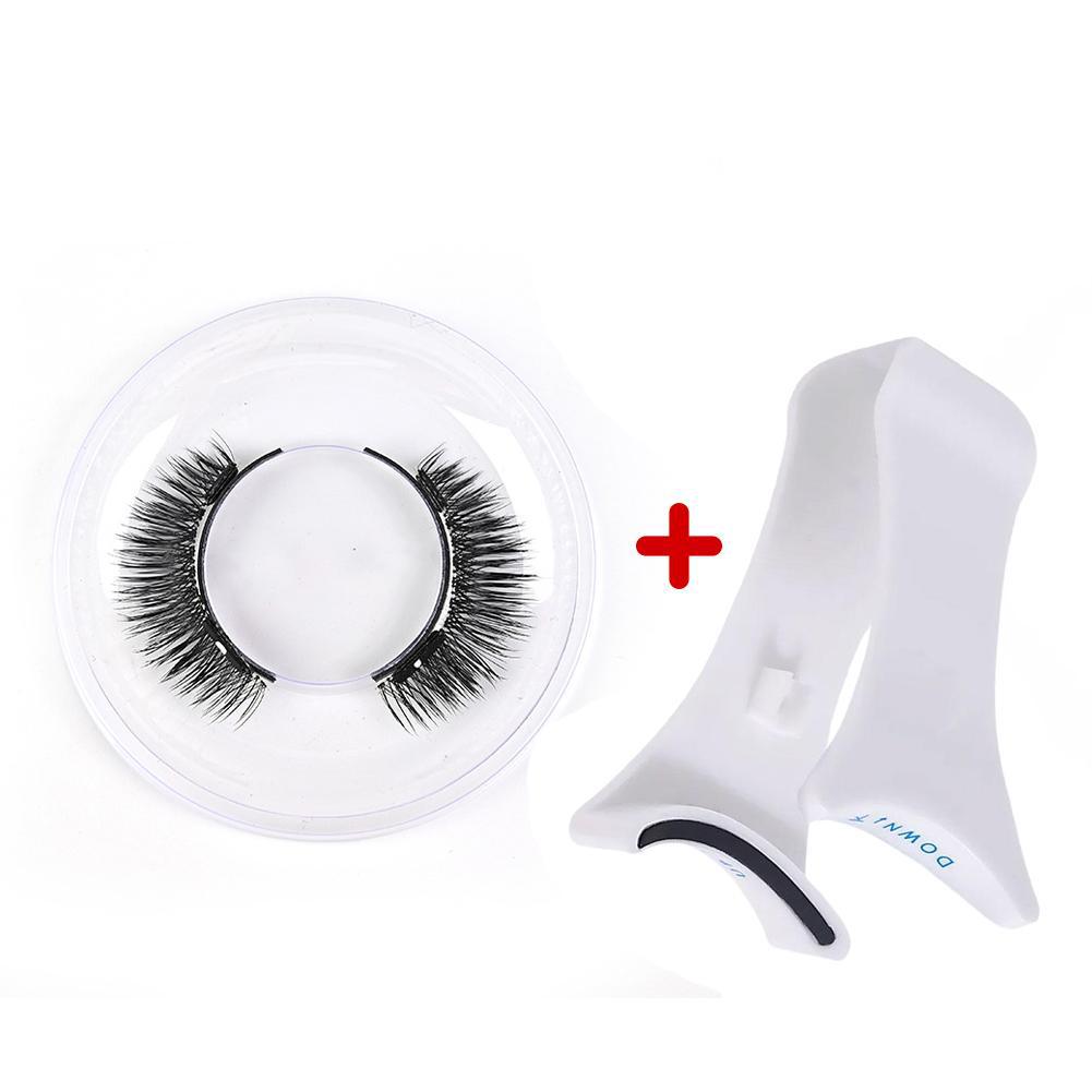 Simulation magnetic false eyelashes super natural zero glue no makeup removal light feeling repeated use waterproof long-lasting