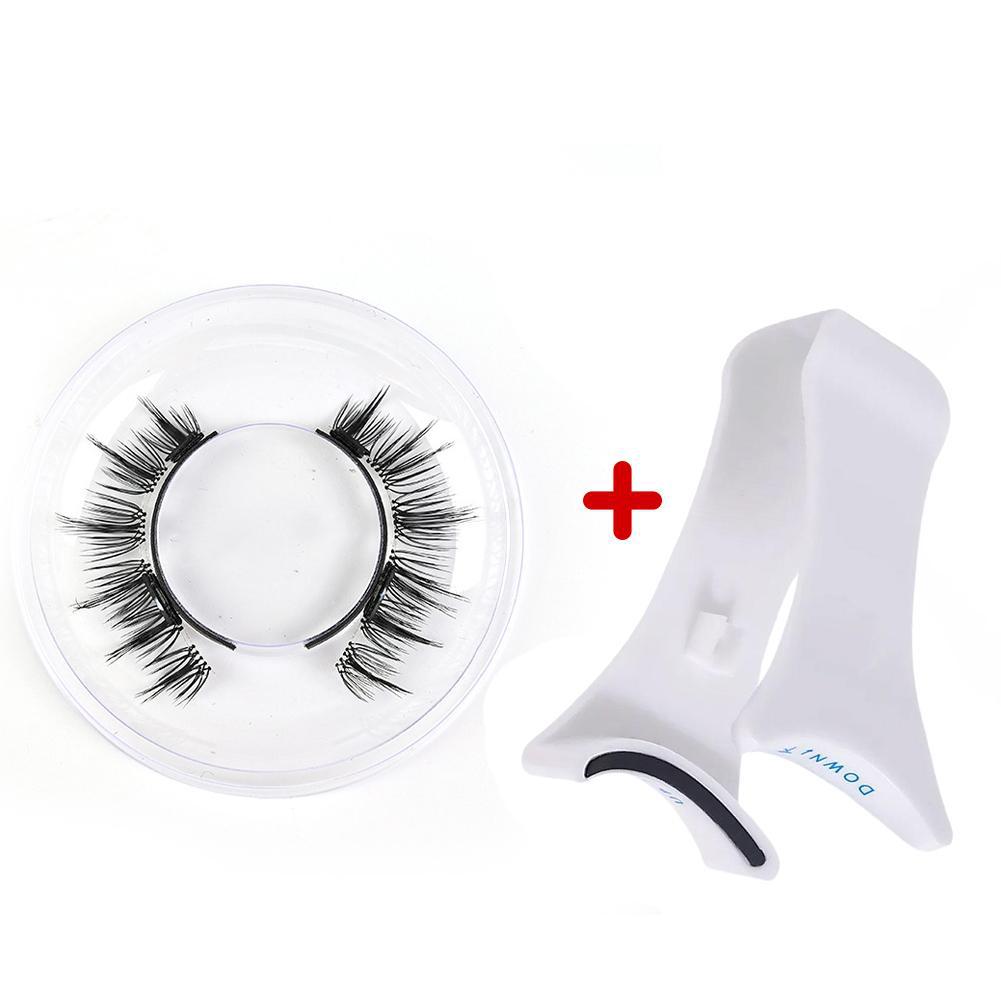 Simulation magnetic false eyelashes super natural zero glue no makeup removal light feeling repeated use waterproof long-lasting